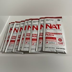 Pruvit Keto//OS Nat Ketones Caffeine Free Strawberry 🍓 Peach 🍑